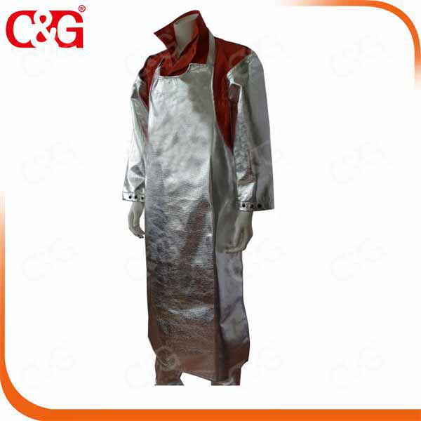 Chaqueta metaltech metalizado traje de aproximación chapoteo