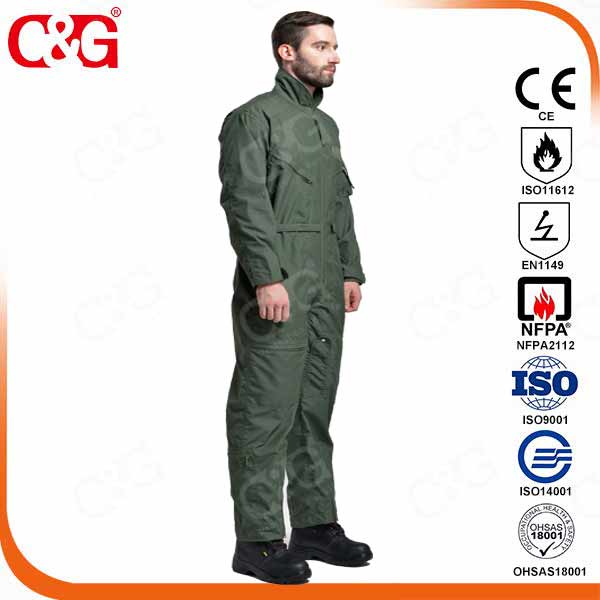 traje de vuelo cwu-27 / p / traje de vuelo nomex / traje de vuelo militar